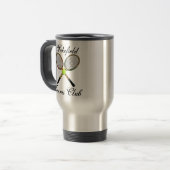 Tennis Travel Mug Reisbeker (Voorkant links)