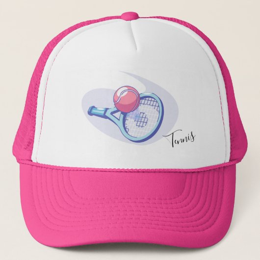 Tennis Trucker Hat Pet (Voorkant)