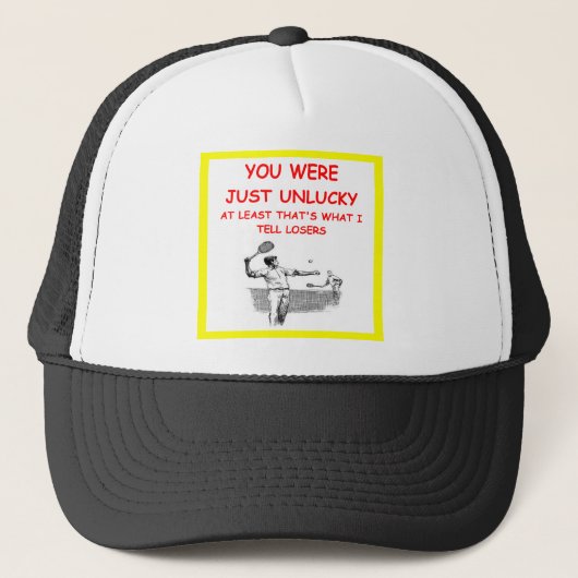 tennis trucker pet (Voorkant)
