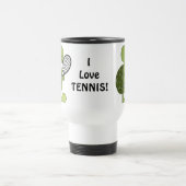 Tennis Turtle Travel mug Reisbeker (Center)