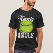 Tennis Uncle Men Family Matching Set Tennis Ball P T-shirt (Voorkant)