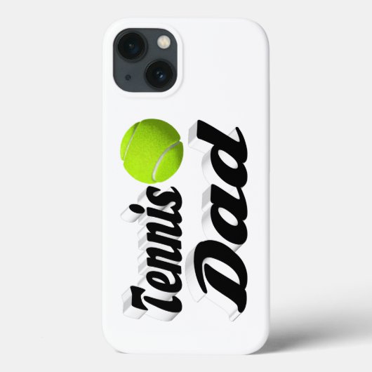 Tennis Vader iPhone Hoesje (Achterkant)