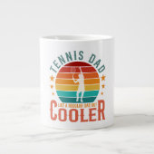 Tennis Vader Koeler Grote Koffiekop (Voorkant)