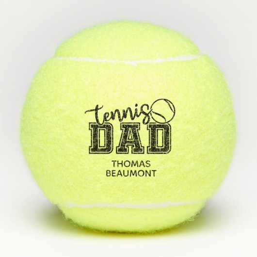 Tennis Vader Tennisballen (Voorkant)
