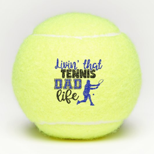 Tennis Vader Tennisballen (Voorkant)