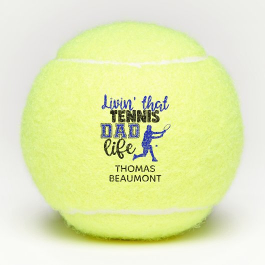Tennis Vader Tennisballen (Voorkant)
