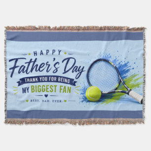 Tennis Vaderdag voor papa Deken