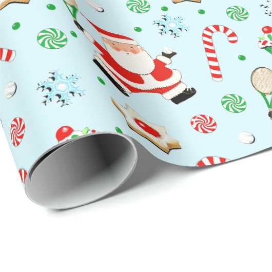 Tennis Vakantie Cadeau Cadeaupapier (Rol Hoek)