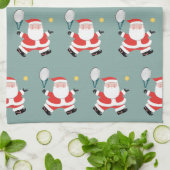 Tennis Vakantie cadeau idee Theedoek (Gevouwen)