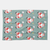 Tennis Vakantie cadeau idee Theedoek (Horizontaal)