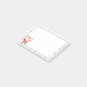 Tennis Vakantie Cadeau Notities Post-it® Notes (Schuin)
