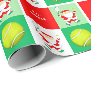 Tennis Vakantie Cadeauverpakkingspapier Cadeaupapier