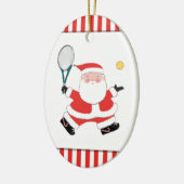 Tennis Vakantie Gift Keramisch Ornament (Links)