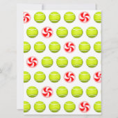 Tennis Vakantie Uitnodiging (Achterkant)