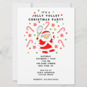 Tennis Vakantie Uitnodiging (Voorkant)