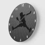 Tennis van koolstofvezel grote klok (Hoek)