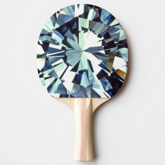 Tennis van tabel met Tiffany Ping Pong Paddle Tafeltennisbatje (Voorkant)