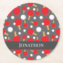 Tennis van tabel pingelt het team van Pong Player