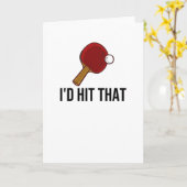 Tennis van tabel Tennis geeft pingelt de Tennis va Kaart (Gele Bloem)