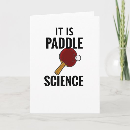 Tennis van tabel Tennis geeft pingelt de Tennis va Kaart (Voorkant)