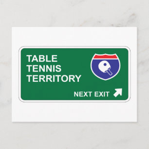 Tennis van tabel Volgende uitgang Briefkaart