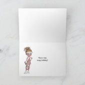 Tennis Verjaardag Kaart - Tennis (Binnen)