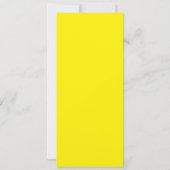 Tennis Verjaardag Party Ticket (Geel/Groen/Zwart) Kaart (Achterkant)