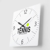 Tennis Vierkante Klok (Hoek)