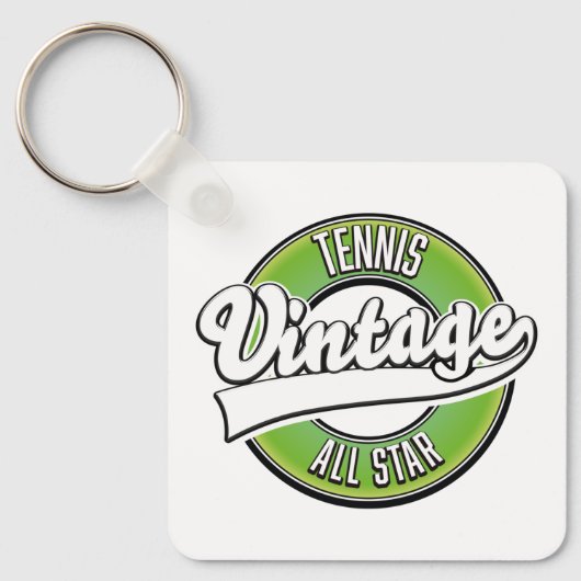 Tennis Vintage All star logo Sleutelhanger (Voorkant)