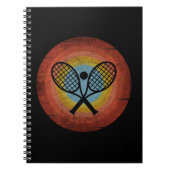 TENNIS VINTAGE NOTITIEBOEK (Voorkant)