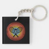 TENNIS VINTAGE SLEUTELHANGER (Achterkant)