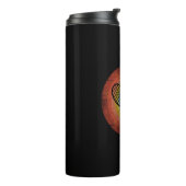 TENNIS VINTAGE THERMOSBEKER (Gedraaid links)