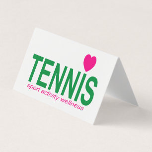 Tennis Visitekaartje