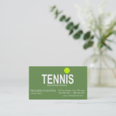 Tennis Visitekaartje (Staand voorkant)