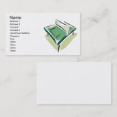 Tennis Visitekaartje (Voorkant / Achterkant)