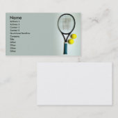 Tennis Visitekaartje (Voorkant / Achterkant)