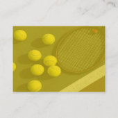 Tennis Visitekaartje (Achterkant)