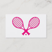 Tennis Visitekaartje (Achterkant)