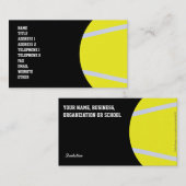 Tennis Visitekaartje (Voorkant / Achterkant)