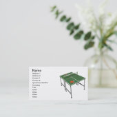 Tennis Visitekaartje (Staand voorkant)