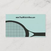 Tennis Visitekaartjes (Achterkant)