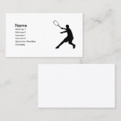 Tennis visitekaartjes |  ontwerp (Voorkant / Achterkant)