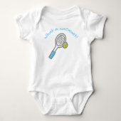 Tennis voor tots romper (Voorkant)