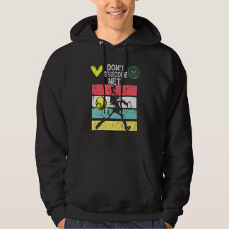 Tennis-vrouwen Mannen met Gezegde Hoodie