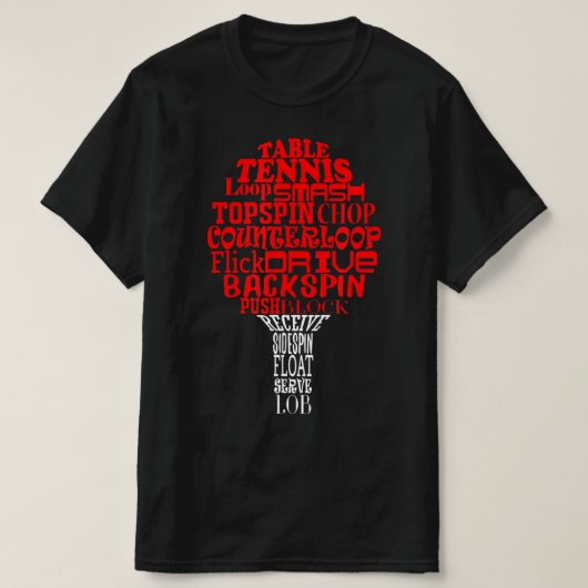 Tennis Wachtcloud T-shirt (Design voorkant)