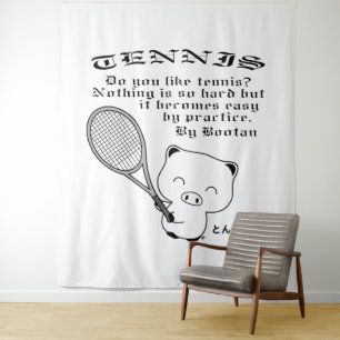 Tennis Wandkleed