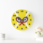 Tennis-wandklok met uniek ontwerp grote klok (Huis)