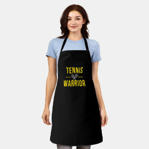 Tennis Warrior Funny Humoureuze citaatspeler Coach Schort