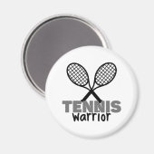 Tennis Warrior. Magneet (Voorkant / Achterkant)