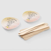 Tennis Wedding Theme Handwaaier (Niet-gemonteerd)